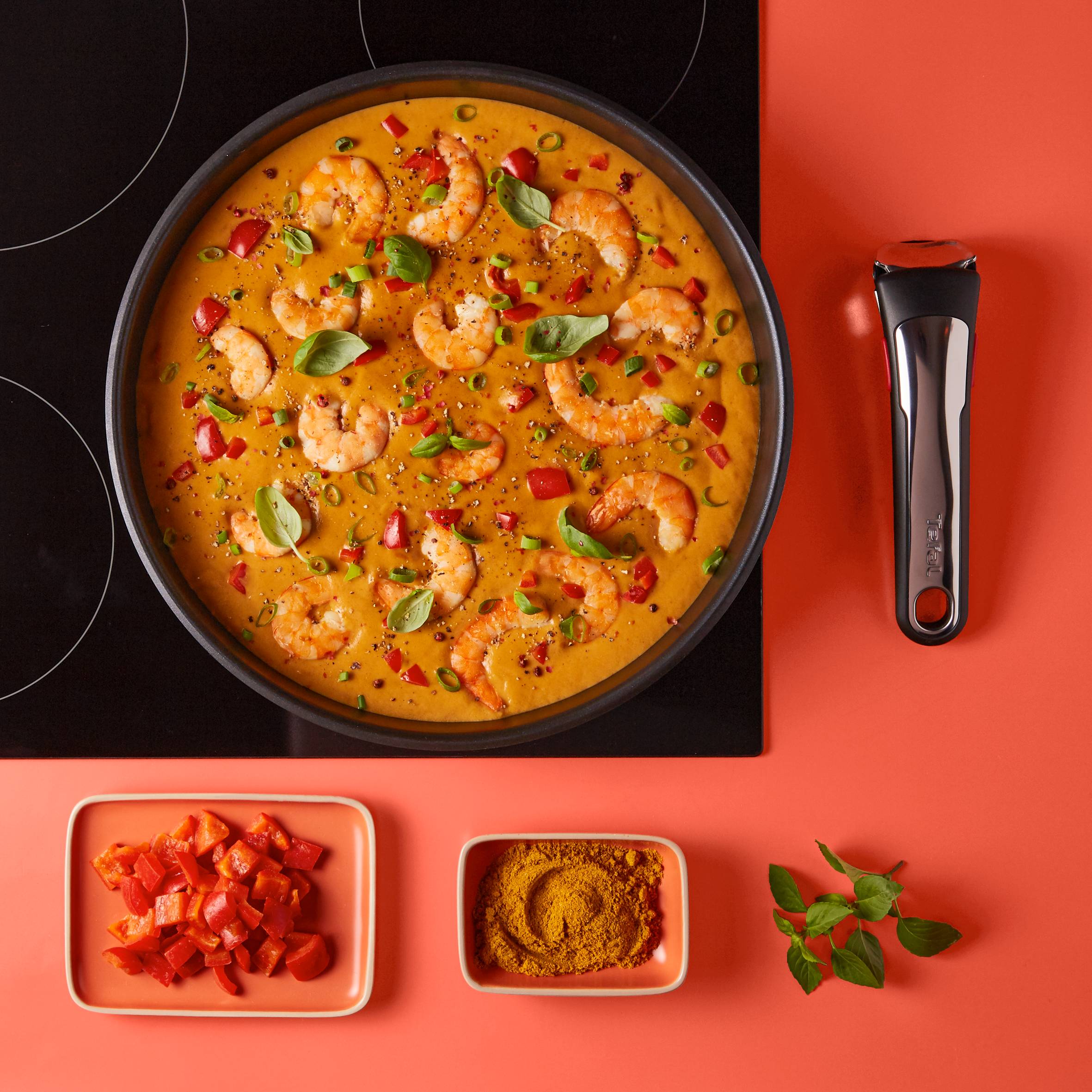 Ingenio Preference On, Wok, 26 cm, Acero Inoxidable, Inducción