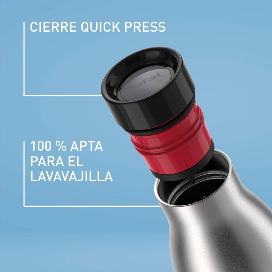 Bludrop Sleeve, Botella de hidratación, 0,5L, Azul