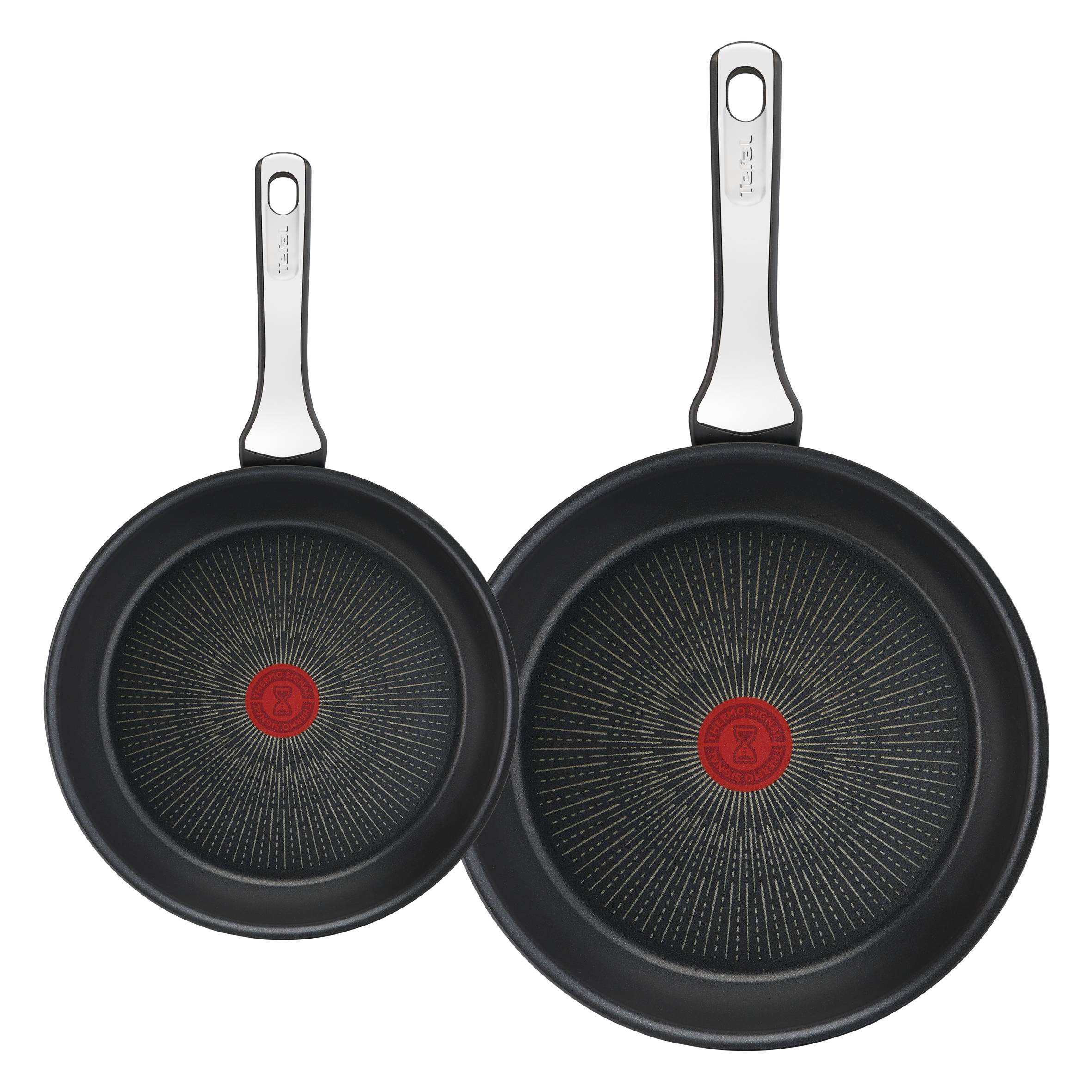 Unlimited On, Set 2 sartenes, 20/26 cm