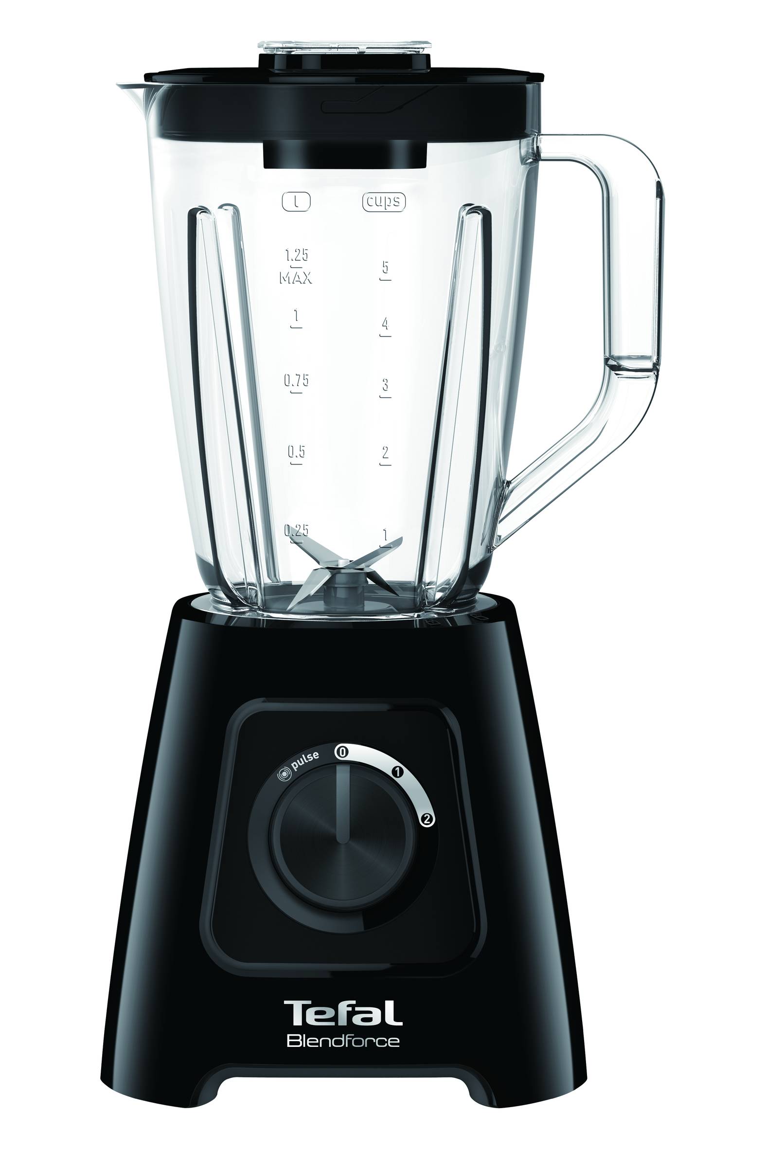 Blendforce, Batidora de Vaso, 600 W, Negra