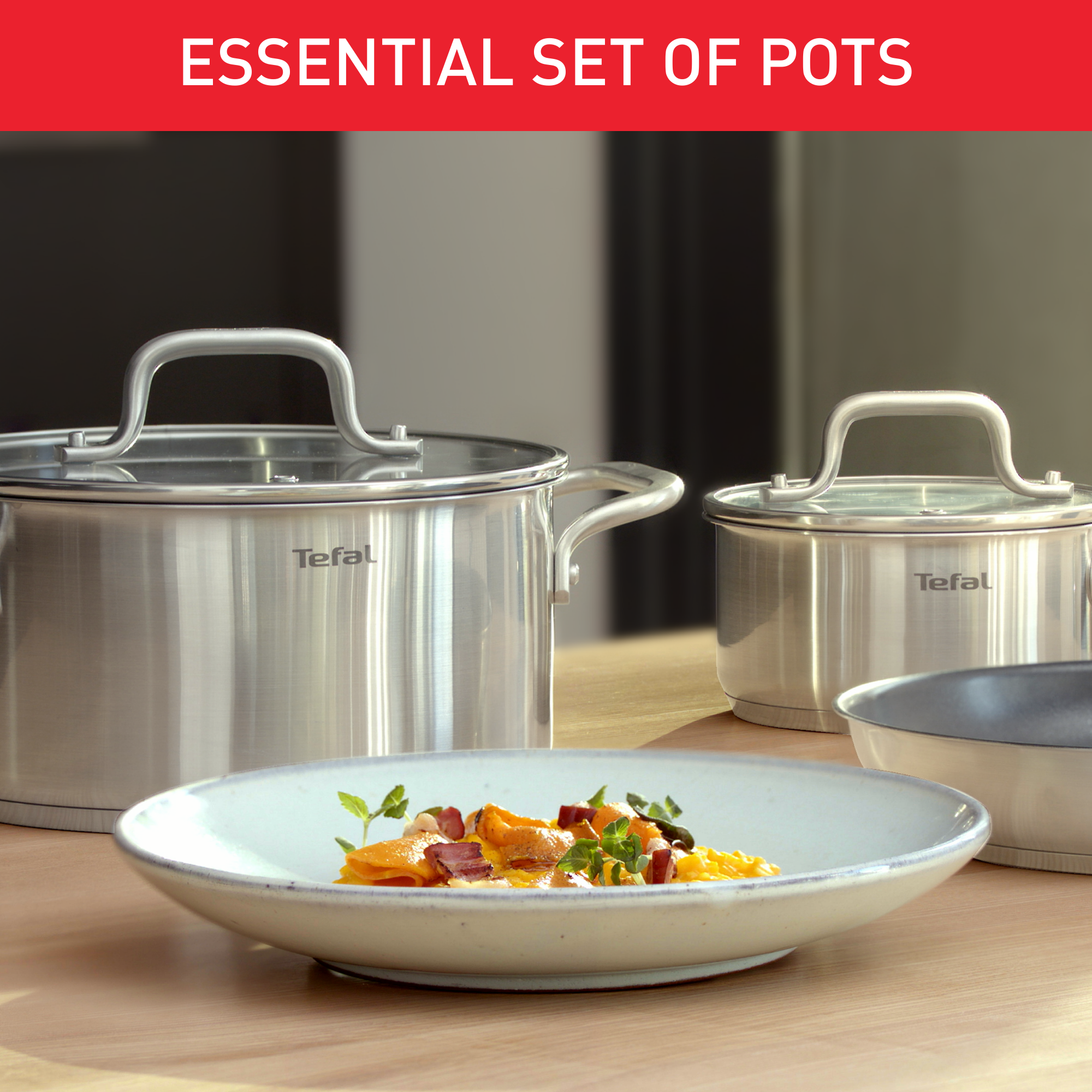 Virtuoso set 7 piezas cacerolas 16 cm ollas 16/20/24 cm