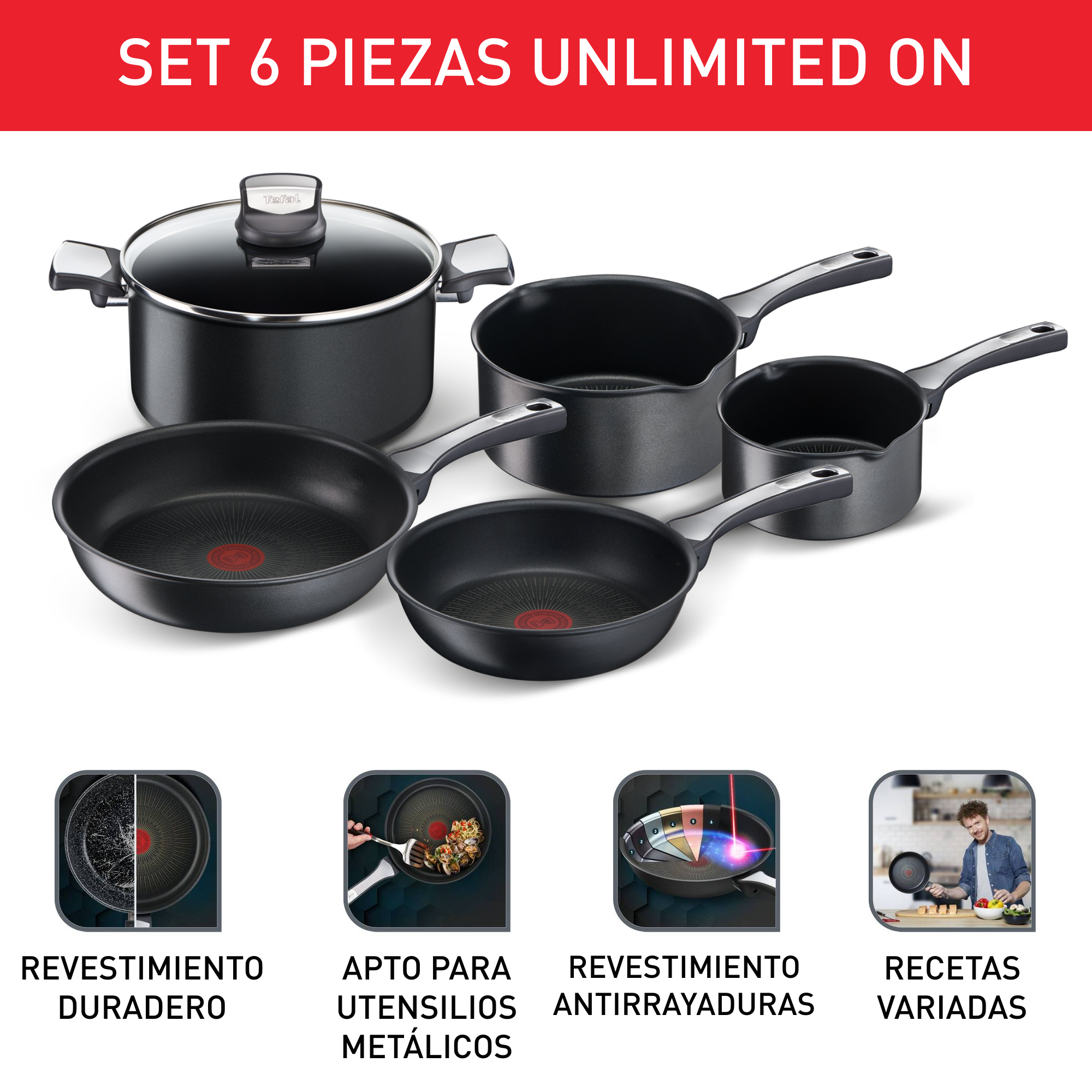 Unlimited On, Set de 5 piezas