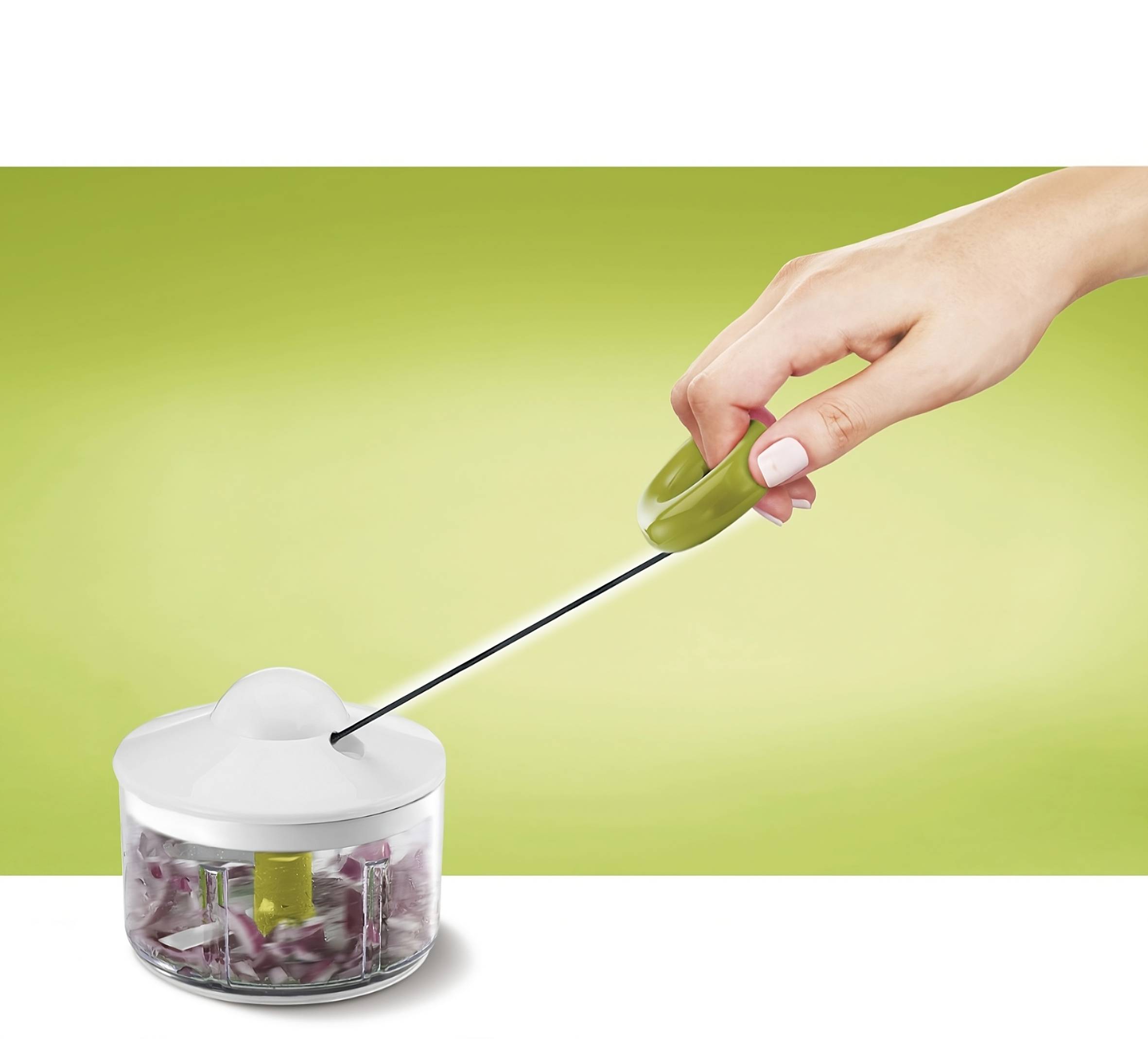 Picadora manual de 5 segundos 500 ml