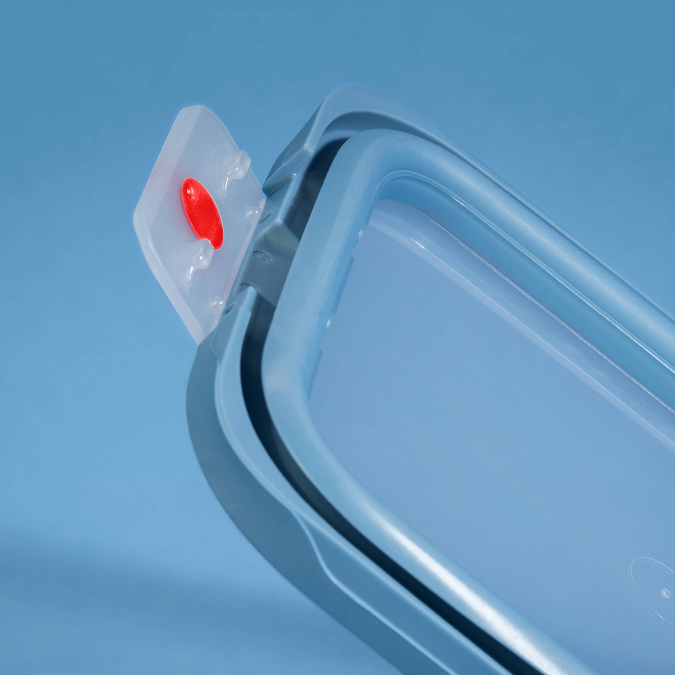 TEFAL oneClick, Hermético, Sistema One-Click, Azul, 1,2 L / 42,2 FLOZ