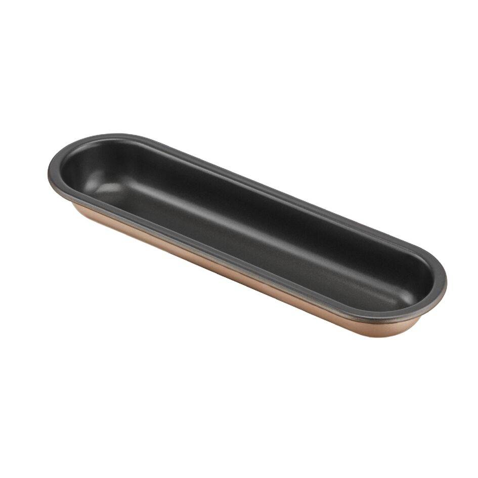 Creabake, Juego de 3&nbsp;moldes para pequeñas baguettes, 25 x 6,5 cm