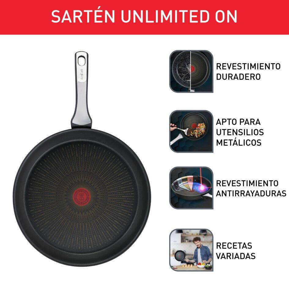 Unlimited On, Sartén, 28 cm