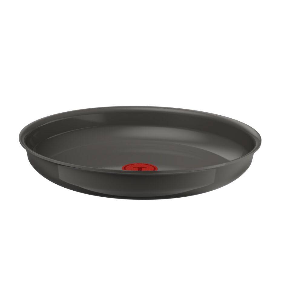 Ingenio Renew Ceram, Sartén de 28 cm, Revestimiento cerámico antiadherente, Apilable, Mango extraíble, Compatible con inducción