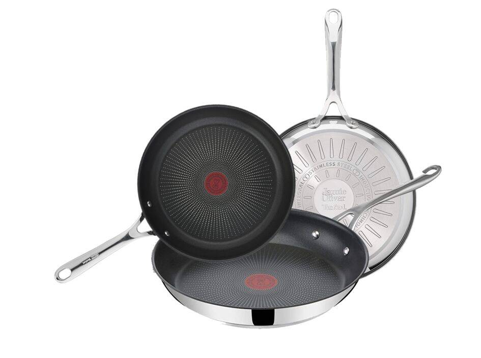 Jamie Oliver, Set 3 sartenes, 20/24/28 cm