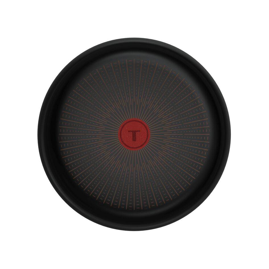 Ingenio Excellence+ Guisera de 24 cm, Apilable, Mango extraíble, Revestimiento antiadherente, Compatible con inducción