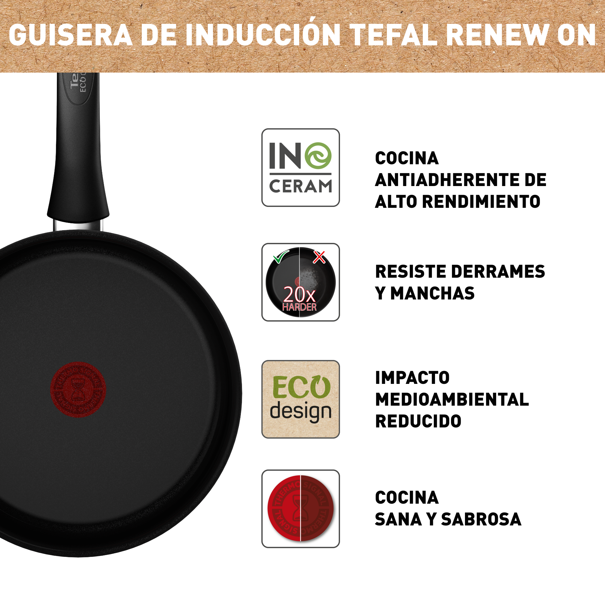 Renew On, Guisera de 24 cm
