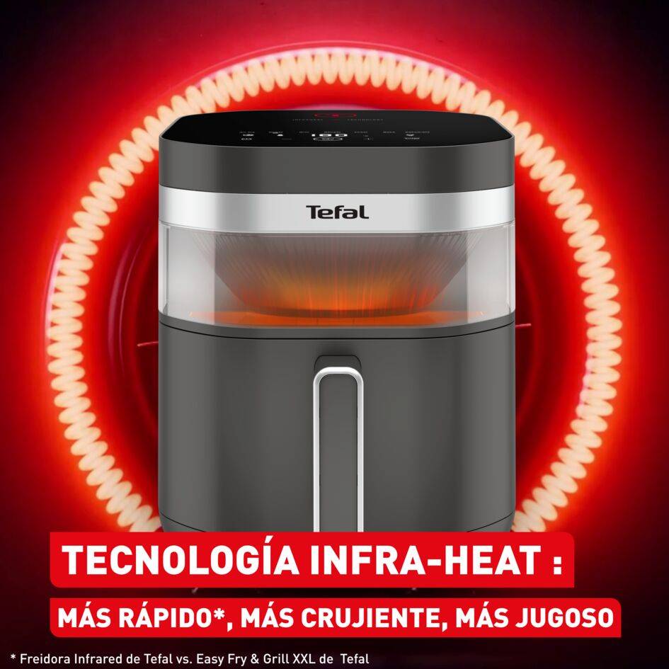 Easy Fry Infrared, Freidora de aire, Tecnología de infrarrojos, Resultados crujientes