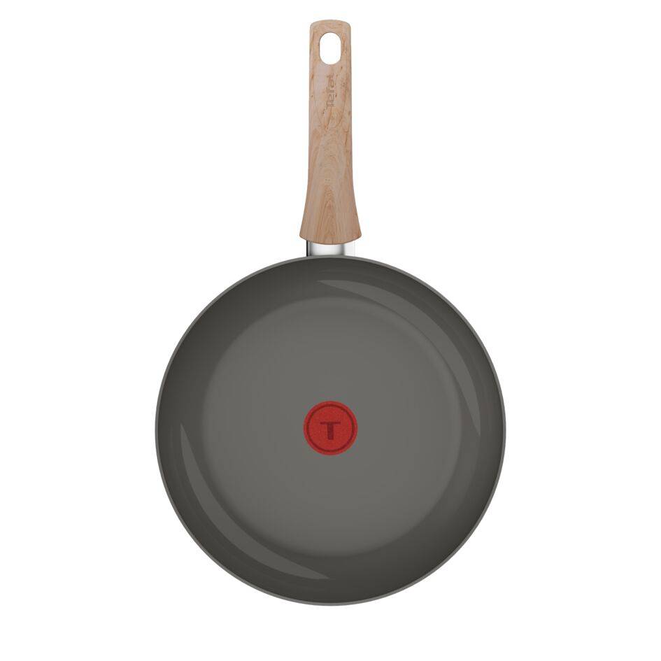 Renew, Sartén 30 cm, Revestimiento cerámico antiadherente, Cuerpo de aluminio 100% reciclado, Thermo-Signal, Compatible con inducción
