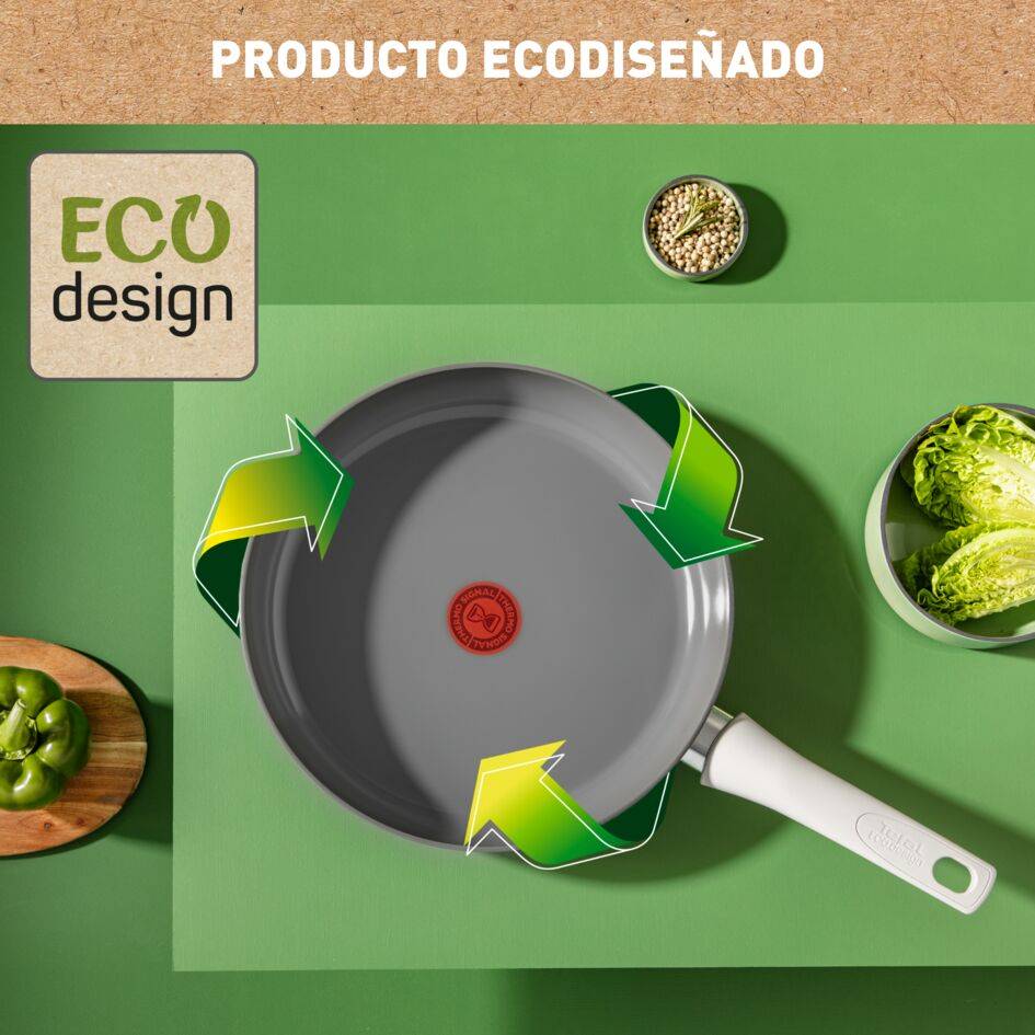 RENEW ON, Sartén, 28 CM, Cerámico Antiadherente