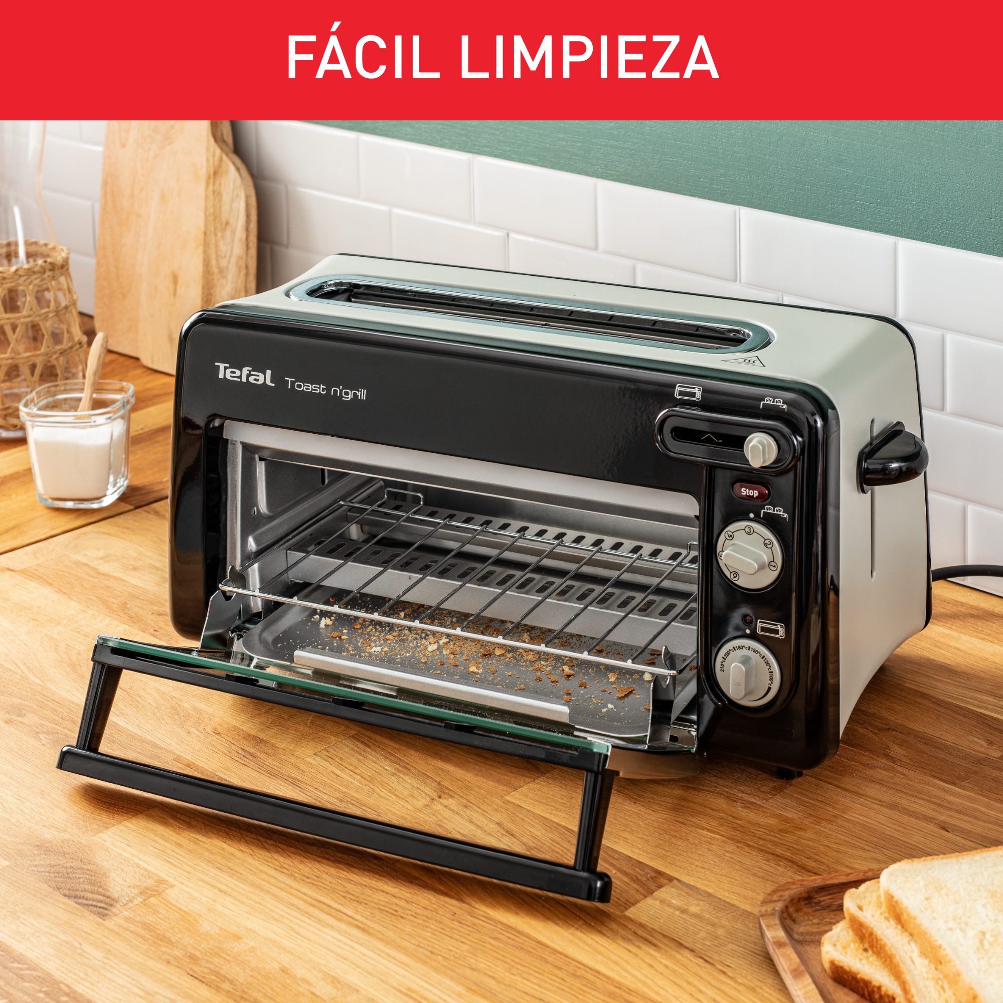 Tostadora y mini horno Toast N’Grill
