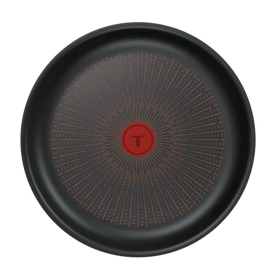 Ingenio Excellence+ Sartén de 28 cm, Apilable, Mango extraíble, Revestimiento antiadherente, Compatible con inducción
