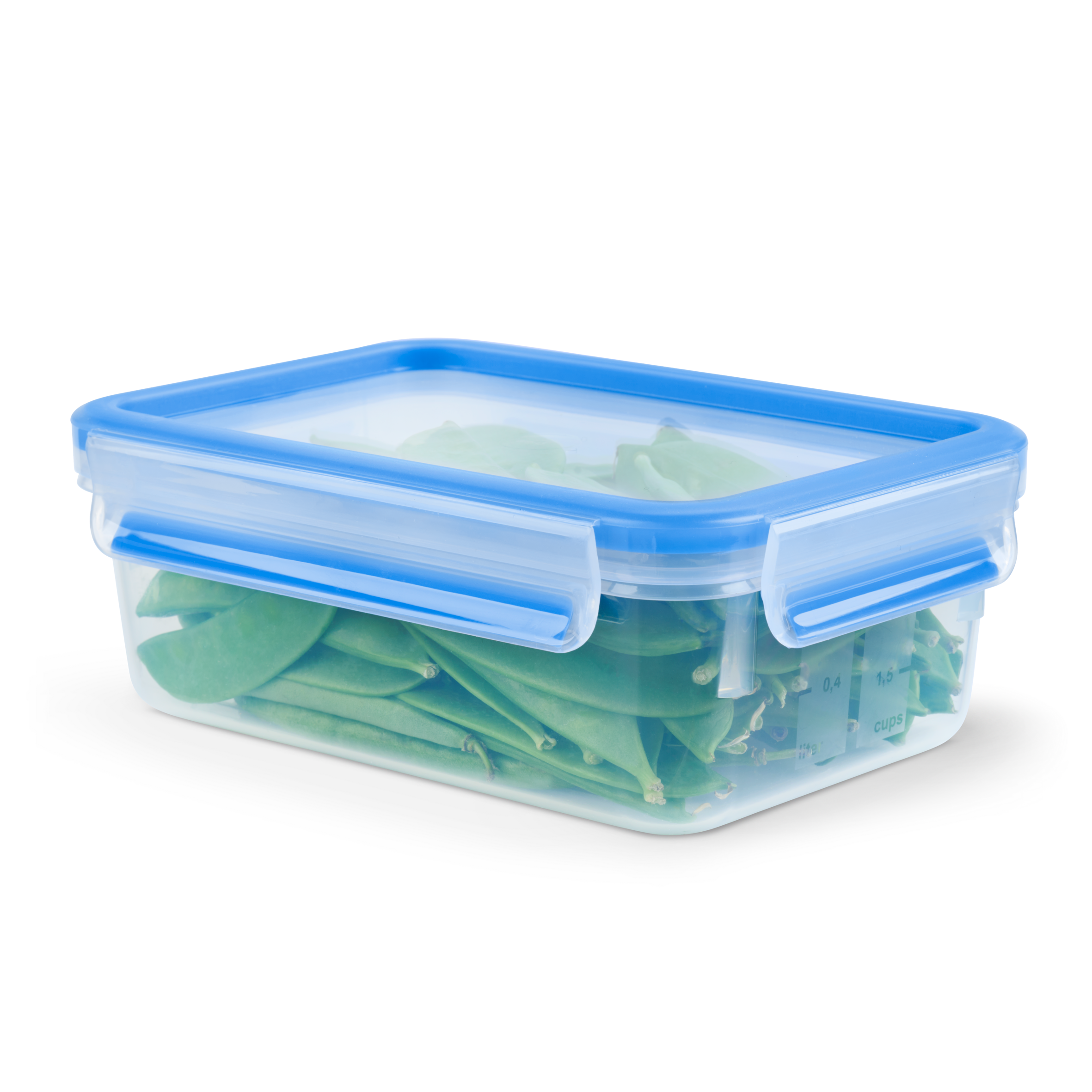 HERMÉTICO RECTANGULAR MASTERSEAL PLÁSTICO 1L