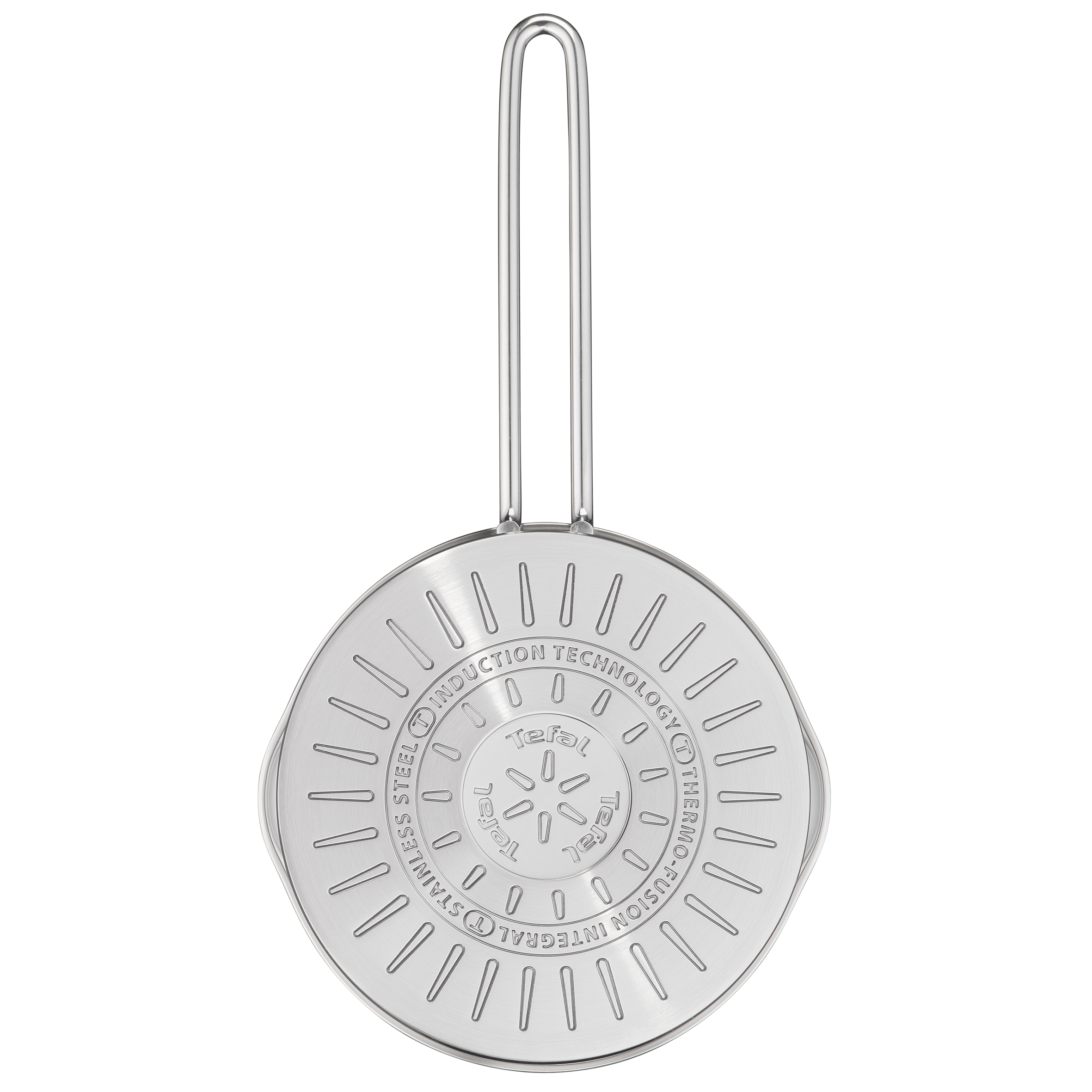 Nordica, Cazo 16 cm, Tapa colador, Acero inoxidable premium, Sostenible, Inducción