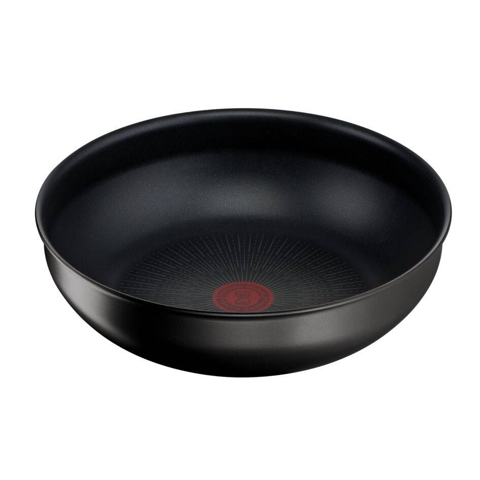 Ingenio Eco Resist, Wok, 28 cm, Antirrayaduras, Aluminio, Inducción