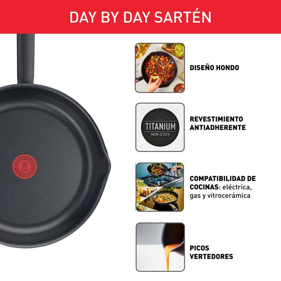 Day by Day On, Set de 3 sartenes