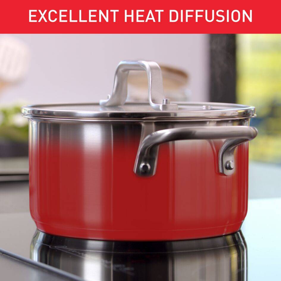 Virtuoso set 7 piezas cacerolas 16 cm ollas 16/20/24 cm