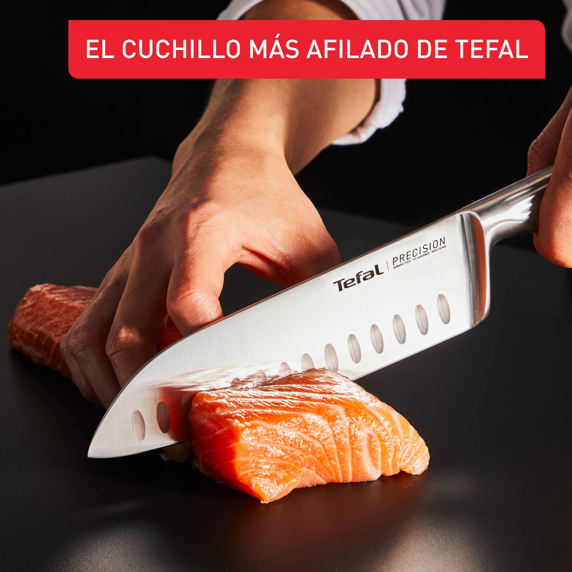 Chef Precision, Cuchillo de 16,5 cm, Afilado, Inox