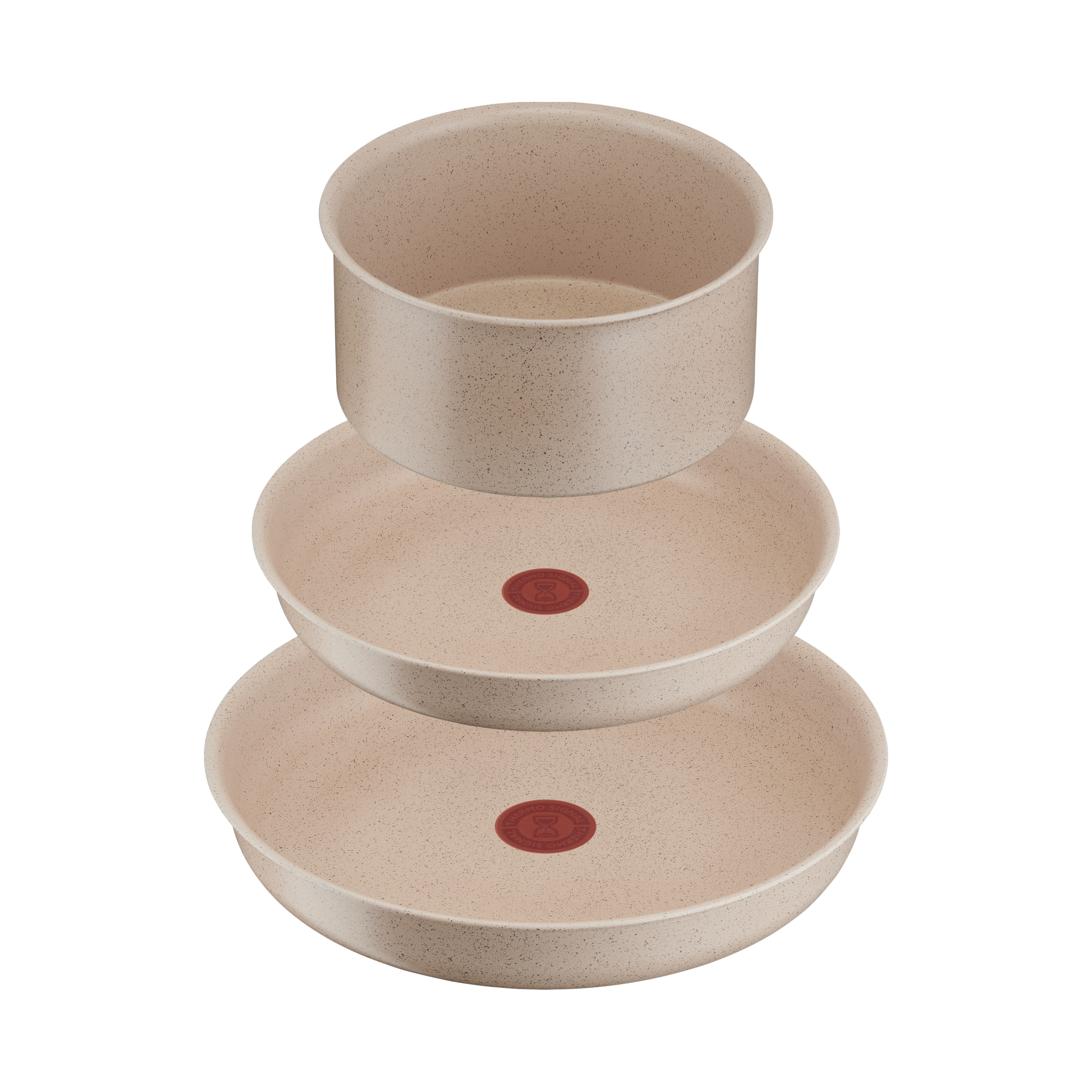 Ingenio Delight On, Set de cocina de 8 piezas, Mango extraíble, Apilable, Revestimiento antiadherente, Inducción