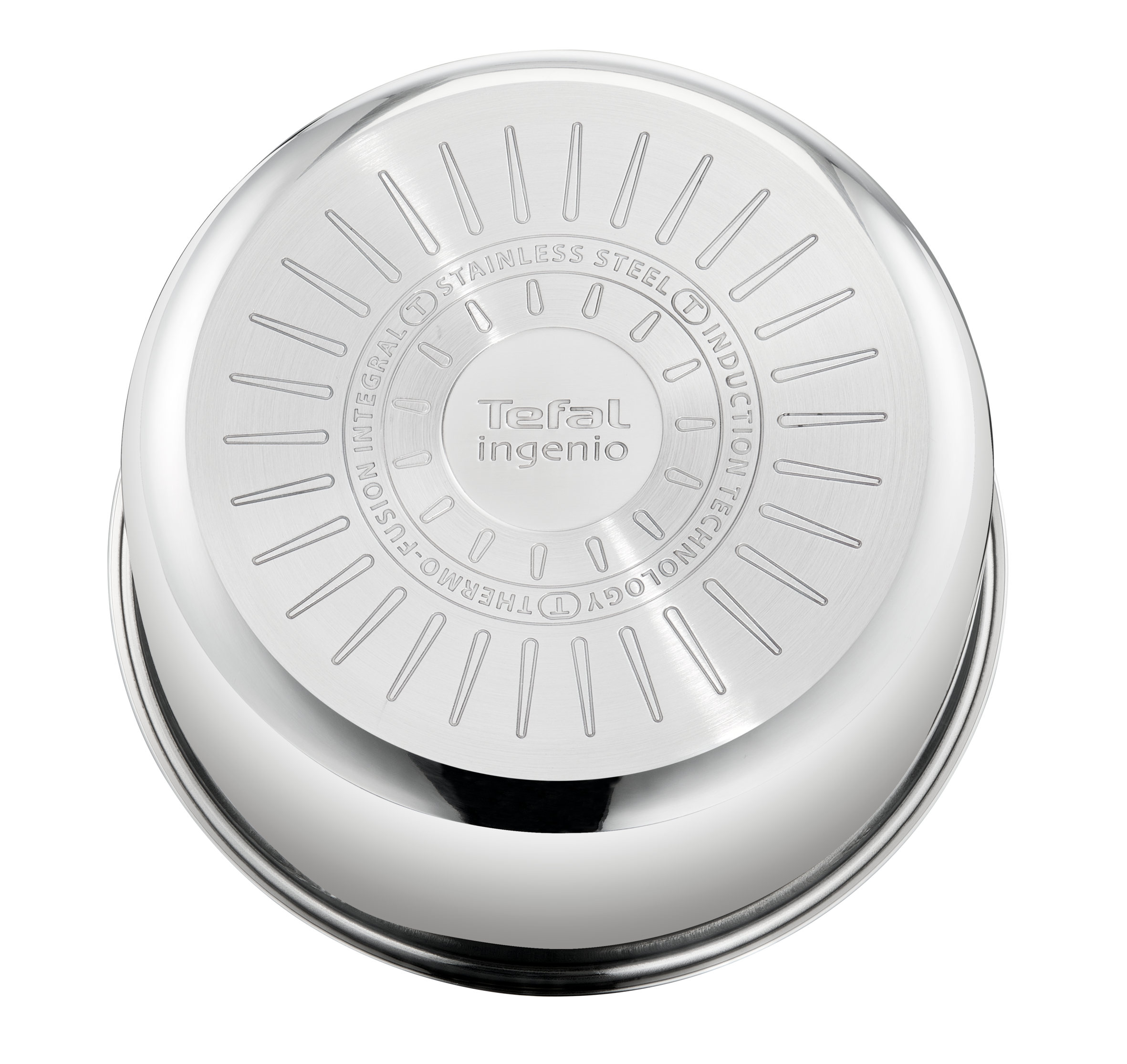Ingenio Preference, Cazo de 22&nbsp;cm, Sin revestimiento, Inducción, Acero Inoxidable