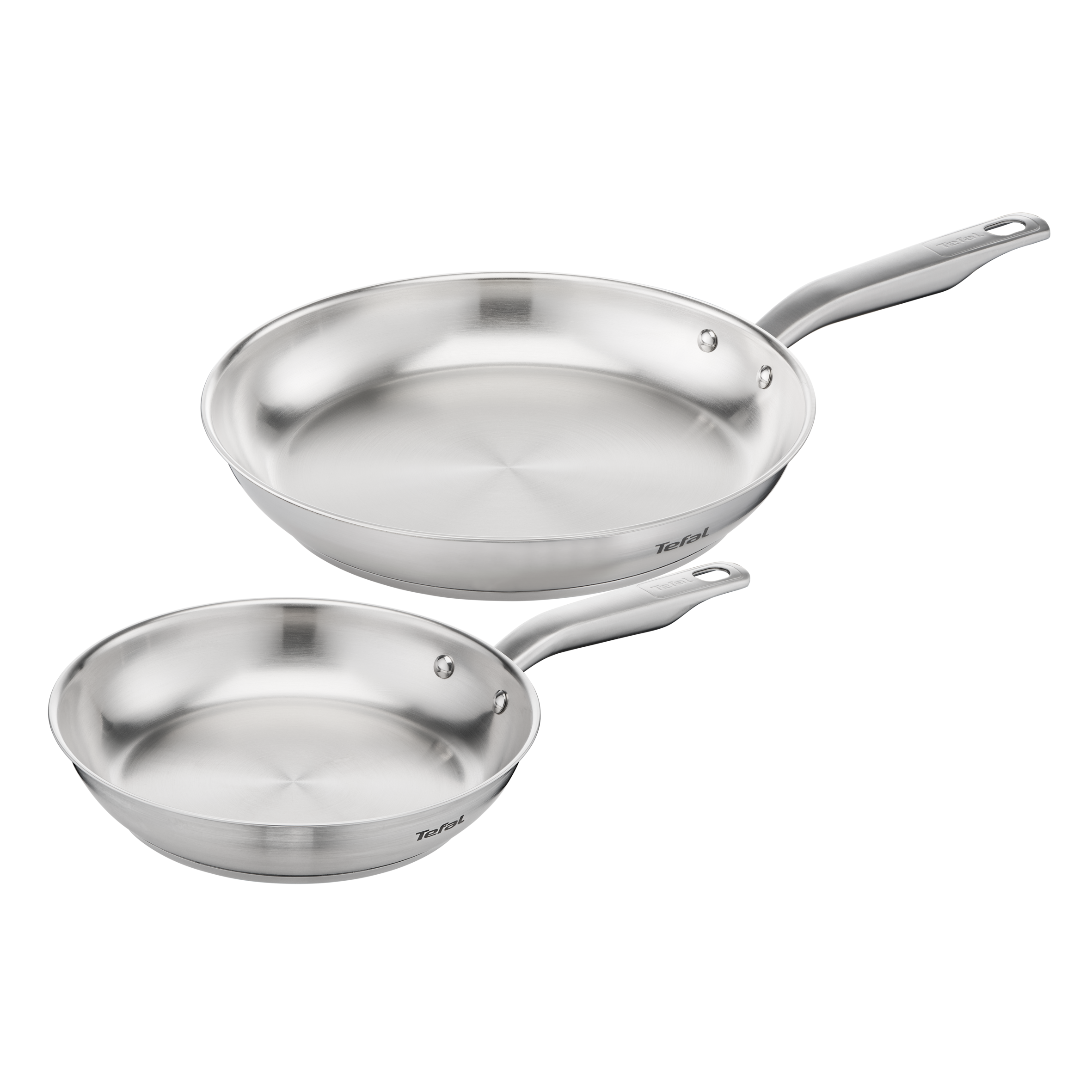 Virtuoso, Set de sartenes 24/28 cm, Mango Fijo, Inducción, Inox