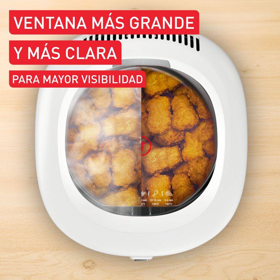 Filtra Vision, Freidora de aceite, Ventana XL, Gran capacidad, Blanco