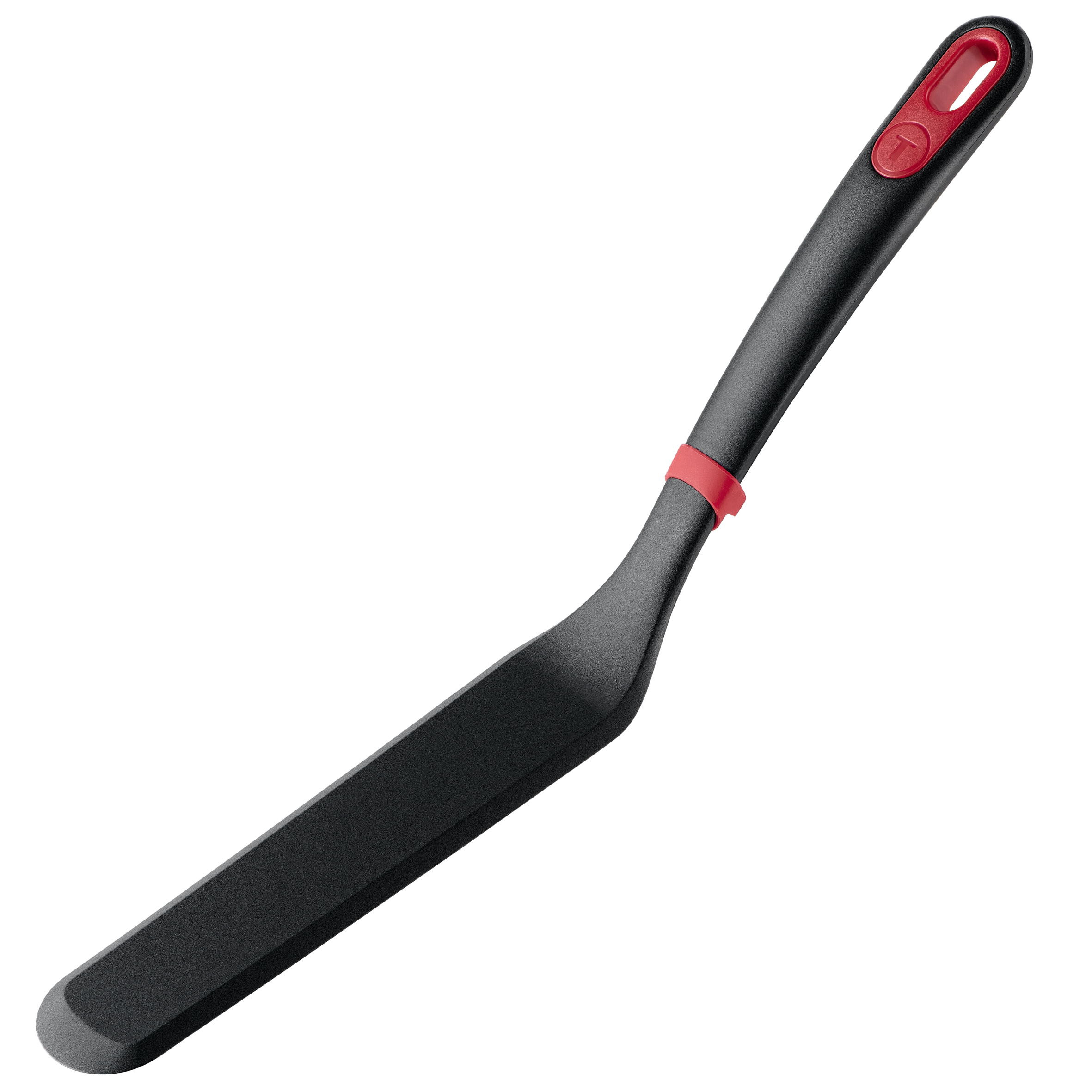 Ingenio+ Accesorios, Espátula para tortitas, Antirayaduras, Resistente al calor hasta 230 °C, Negro