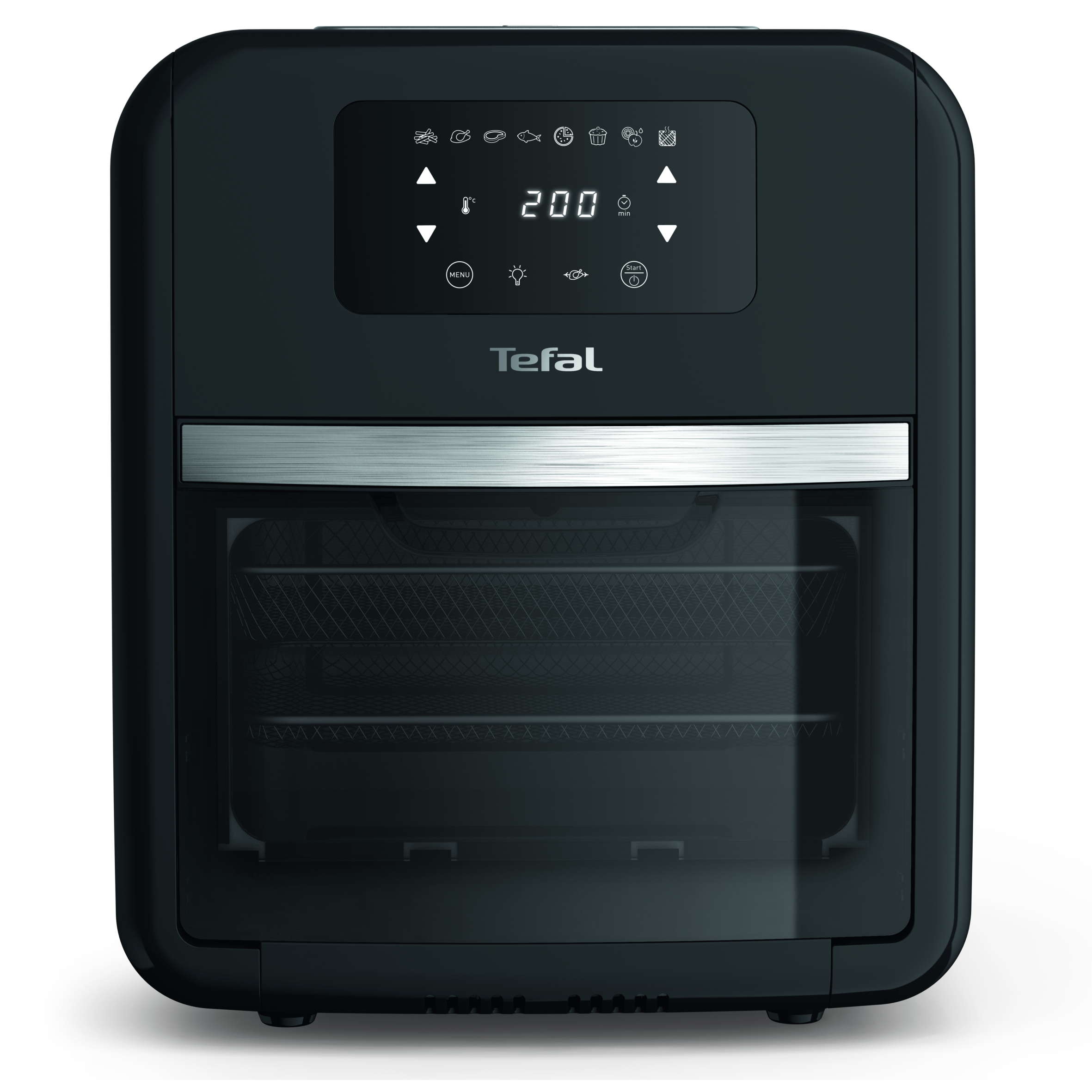 Easy Fry Oven & Grill, Freidora de Aire, Digital, 11L, 8 Programas