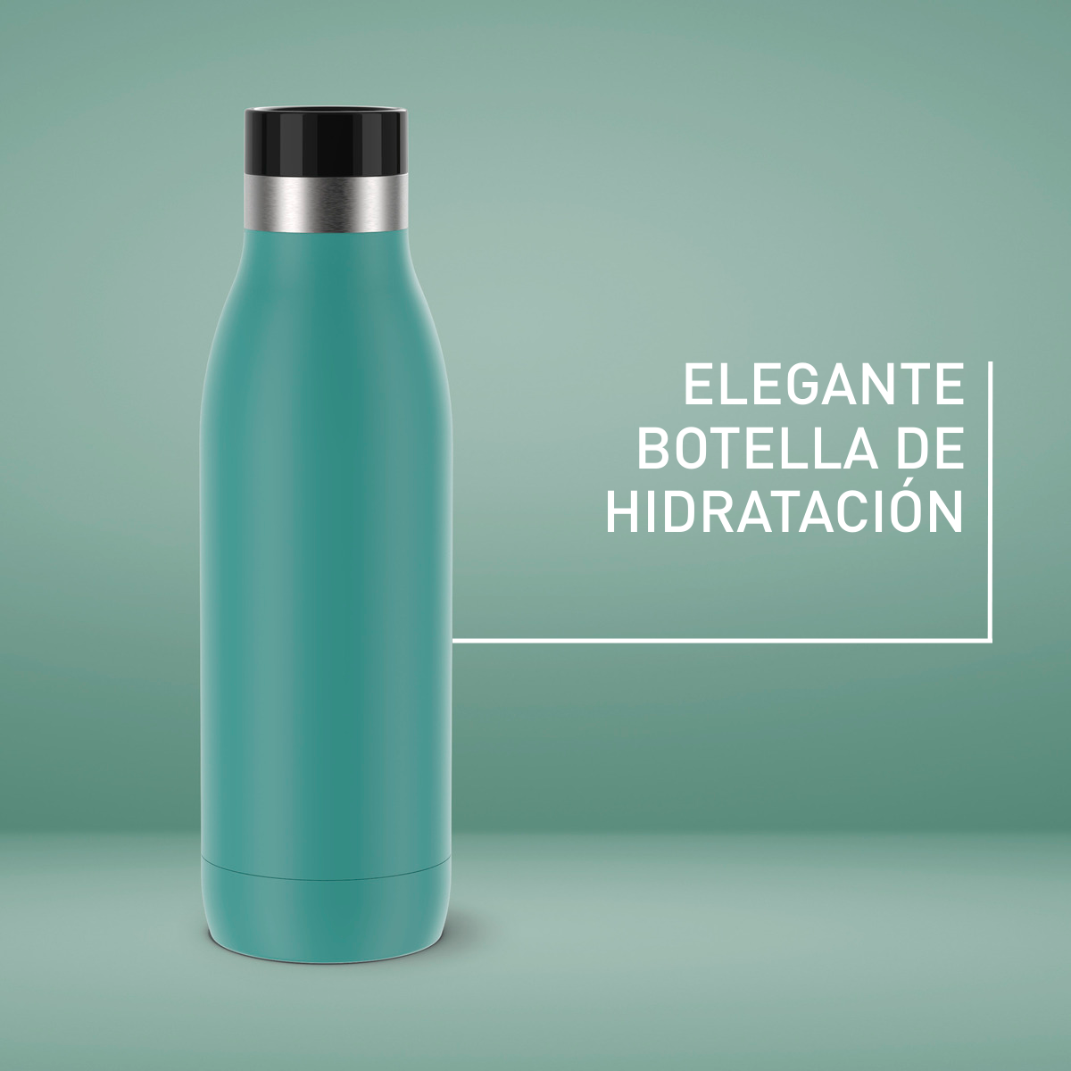Bludrop Color, Botella de hidratación, 0,5 L, Verde