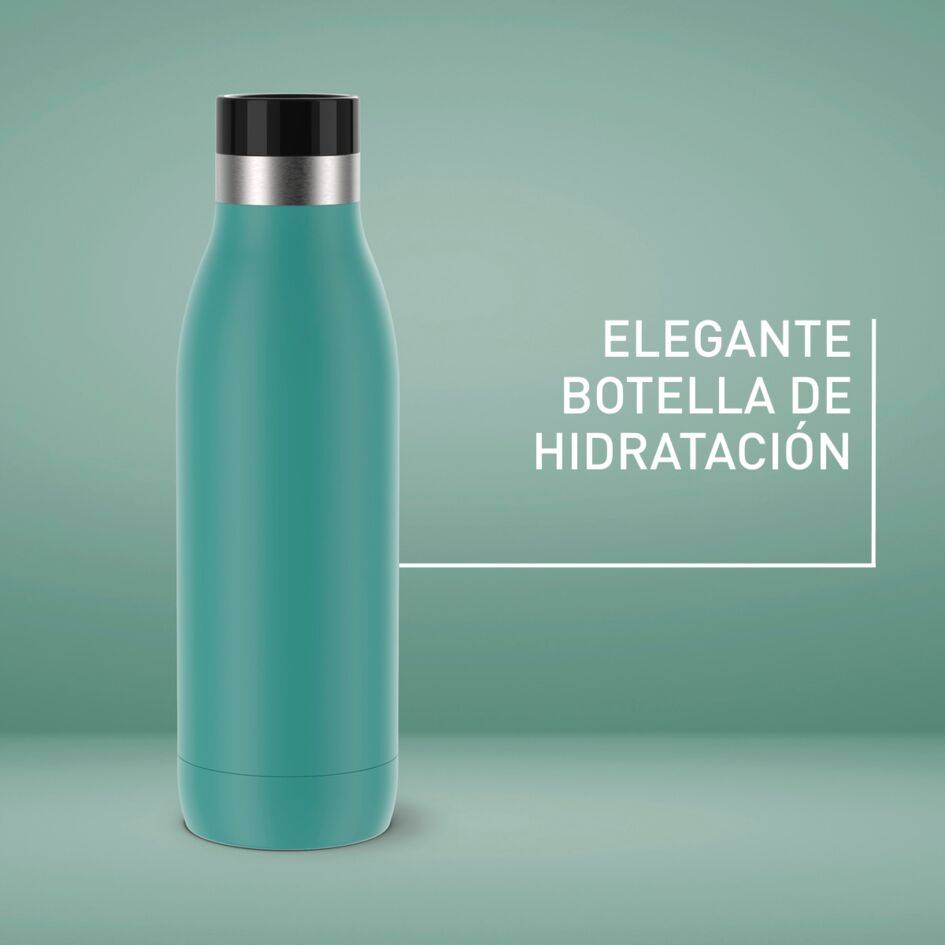 Bludrop Color, Botella de hidratación, 0,5 L, Verde