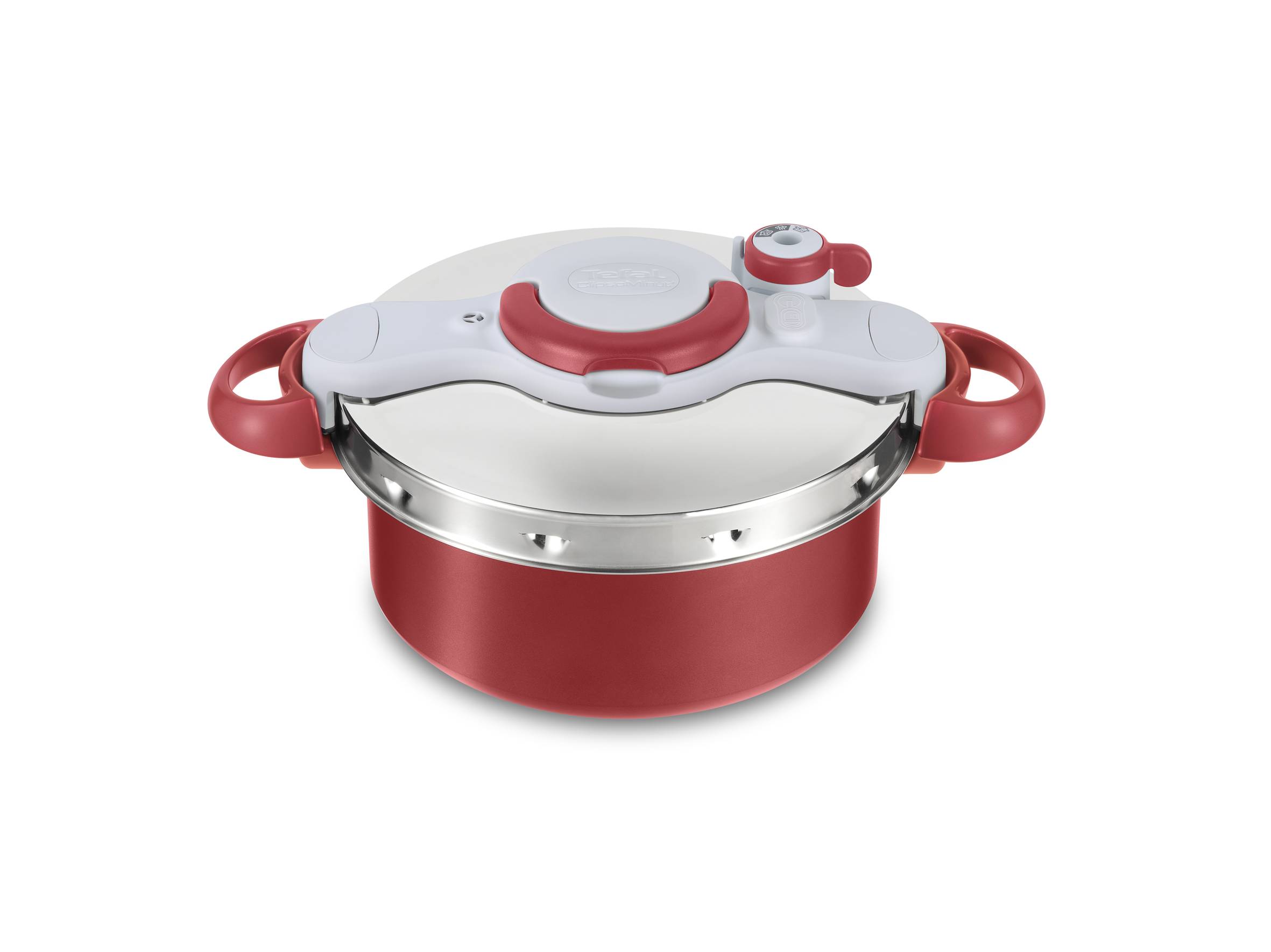 CLIPSOMINUT DUO GRIS/ROJO
