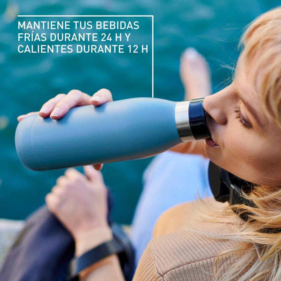 Bludrop Color, Botella de hidratación, 0,5L,  Azul