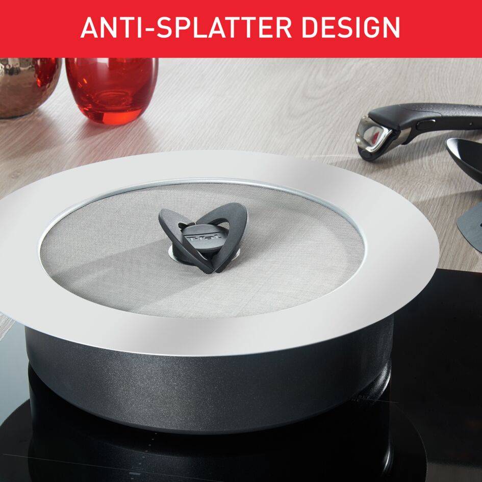 Tapa antisalpicaduras INGENIO inox de 24-30&nbsp;cm