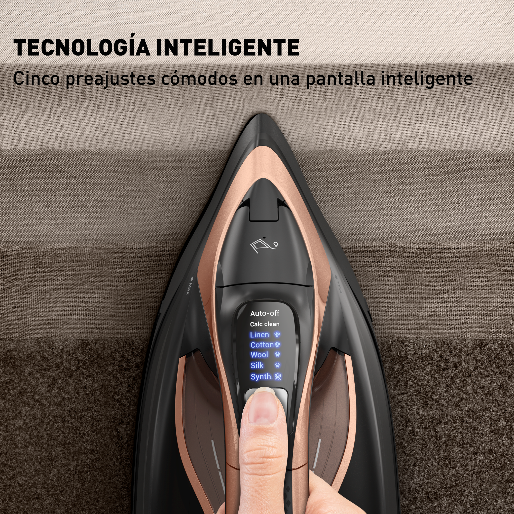 Ultimate Power Pro, Plancha de vapor,  3200 W, salida de vapor continua de 85 g/min, Golpe de vapor de 300 g/min