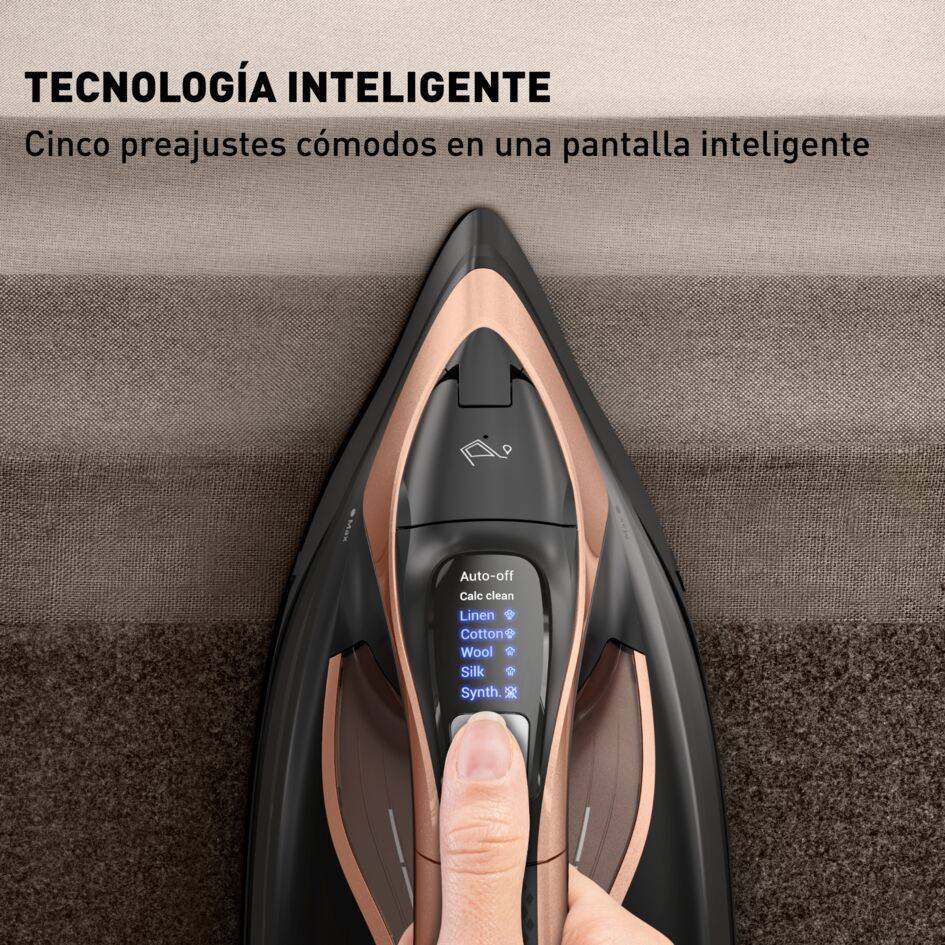Ultimate Power Pro, Plancha de vapor, 3200 W, salida de vapor continua de 85 g/min, Golpe de vapor de 300 g/min