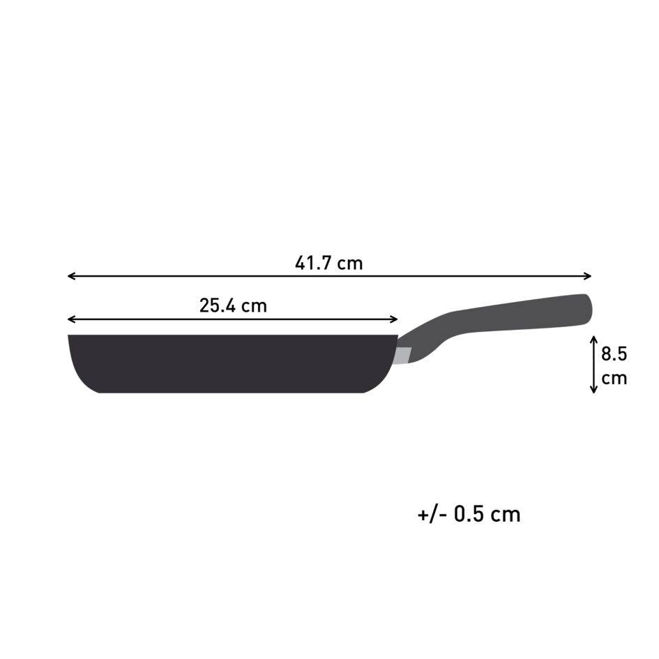 Duetto On, Sartén de 24 cm, Acero Inoxidable, Resultados crujientes