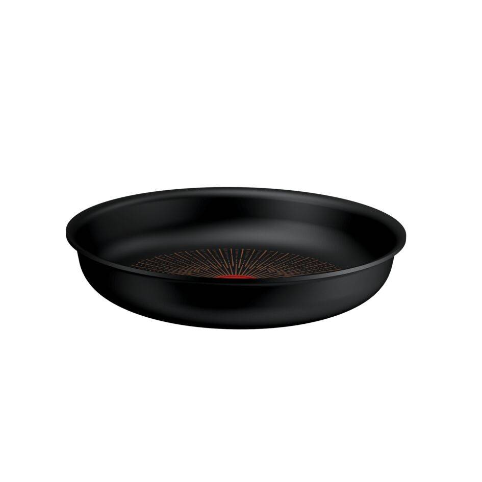 Ingenio Excellence+ Sartén de 24 cm, Apilable, Mango extraíble, Revestimiento antiadherente, Compatible con inducción