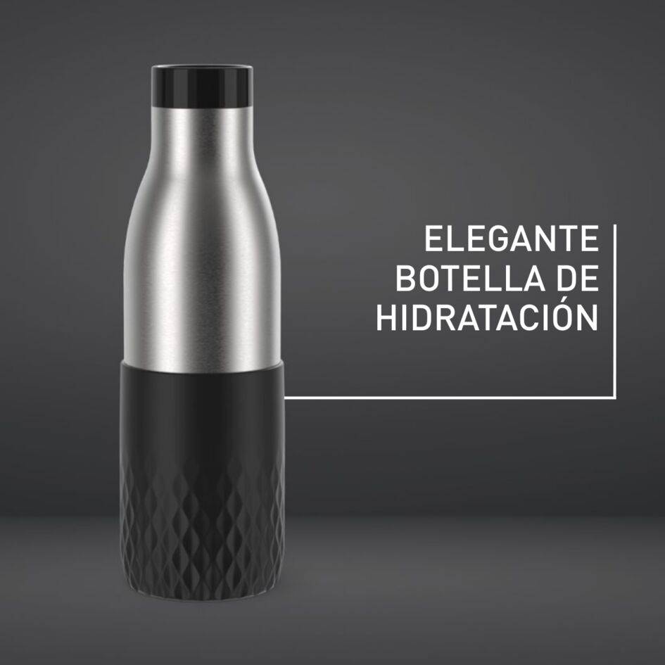 Bludrop Sleeve, Botella de Hidratación, 0,5L , Negra