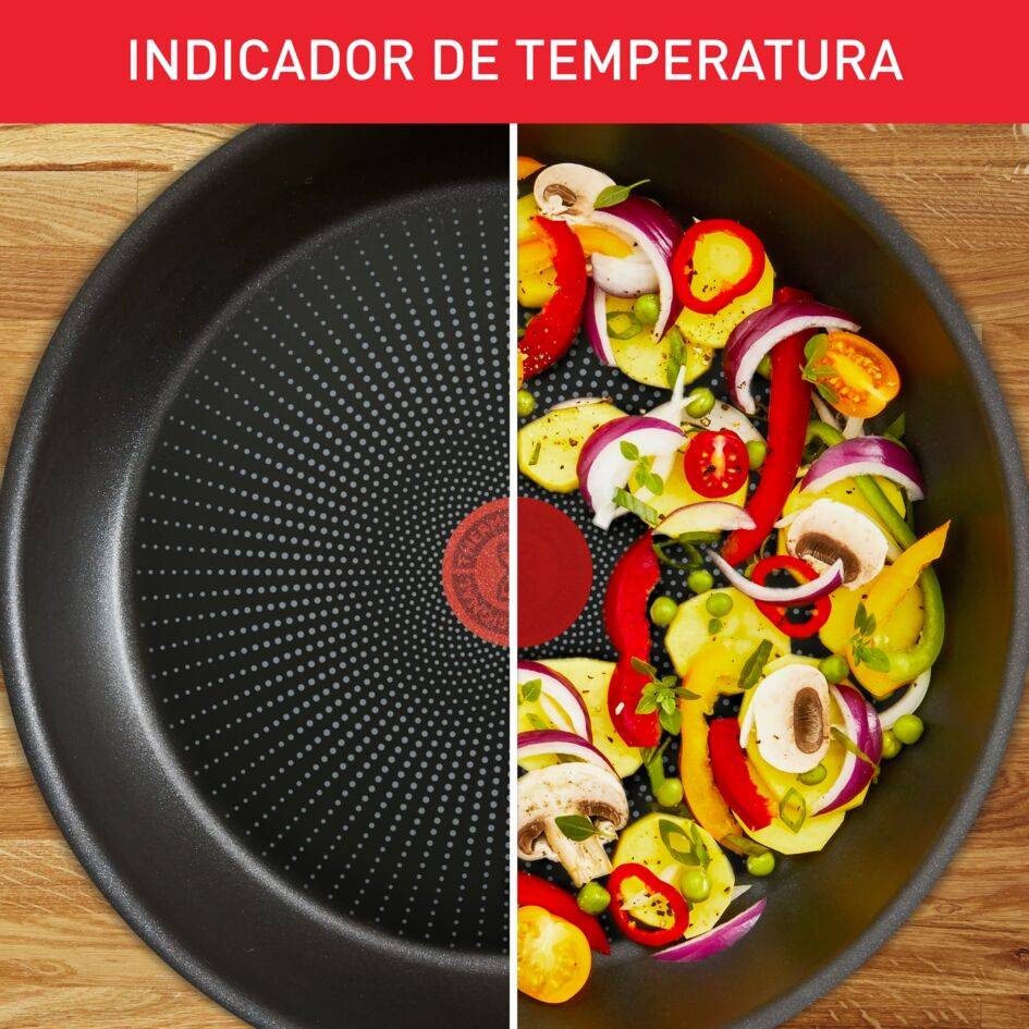 Recycled On, Sartén, 30&nbsp;cm, Negra