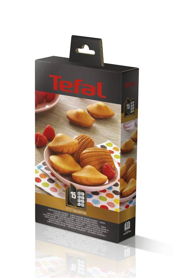 Caja con 2 platos para mini madeleine Snack Collection XA801512