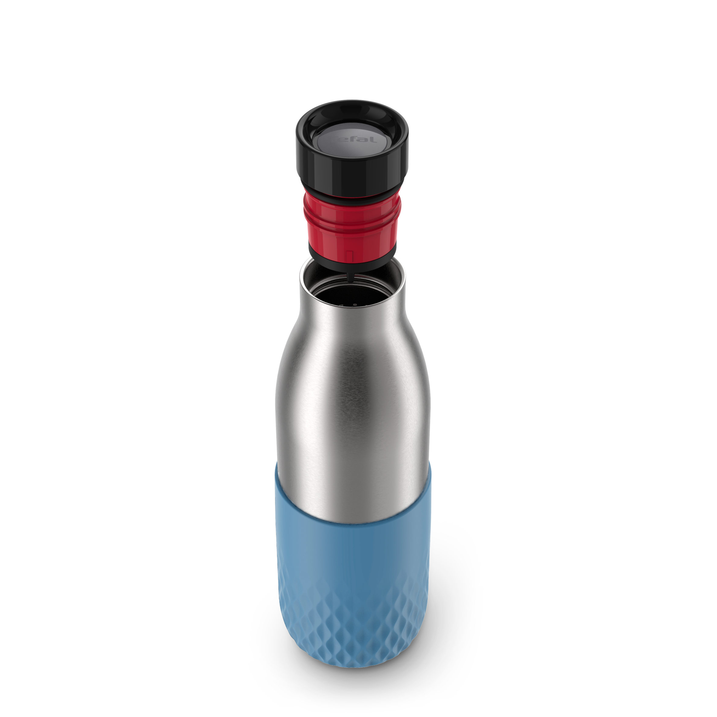 Bludrop Sleeve, Botella de hidratación, 0,5L, Azul