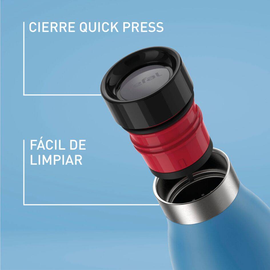 Bludrop Color, Botella de hidratación, 0,5L,  Azul