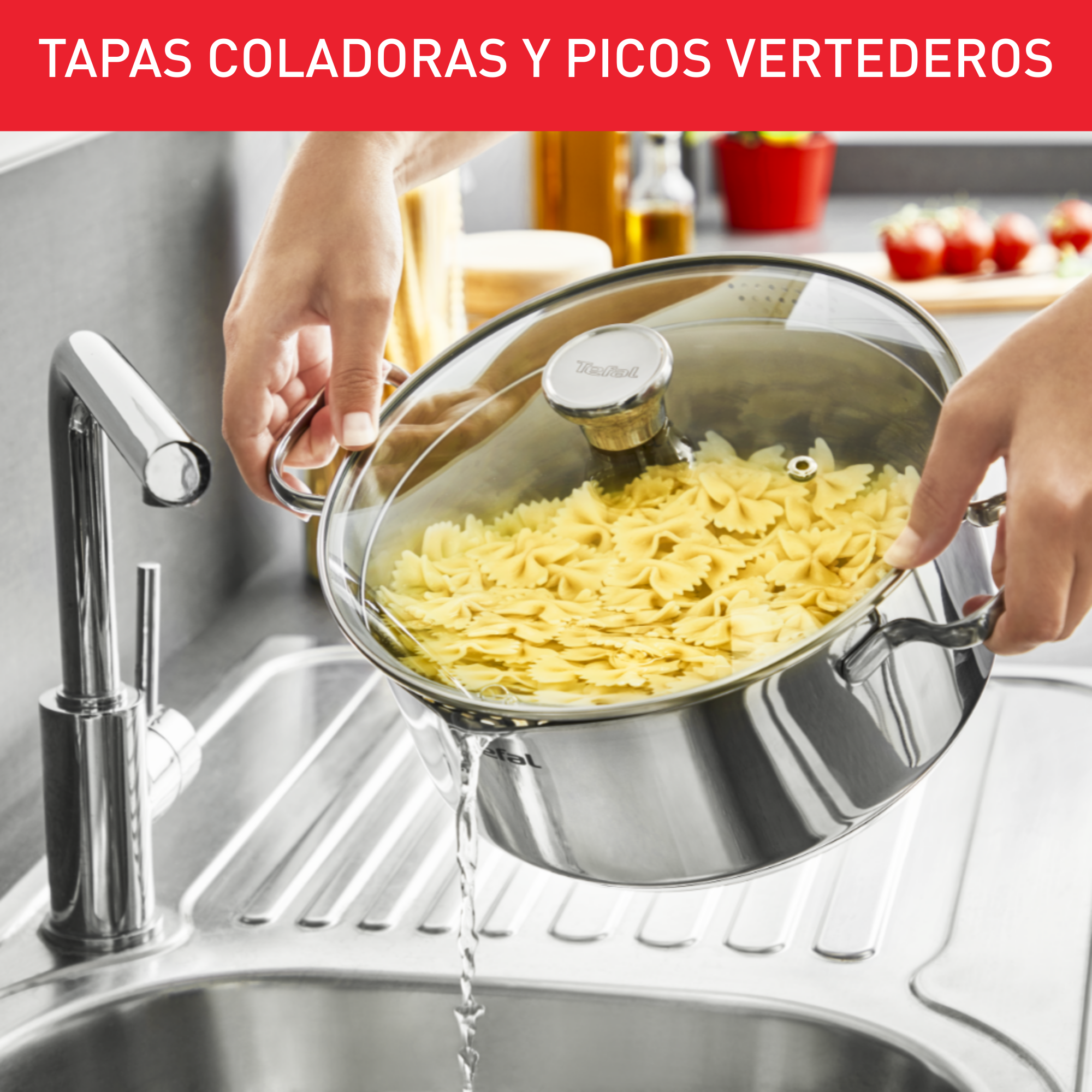 Duetto On, Set de 9 piezas, Inducción, Acero Inoxidable