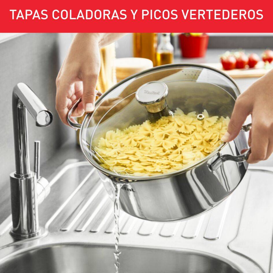 Duetto On, Set de 9 piezas, Inducción, Acero Inoxidable