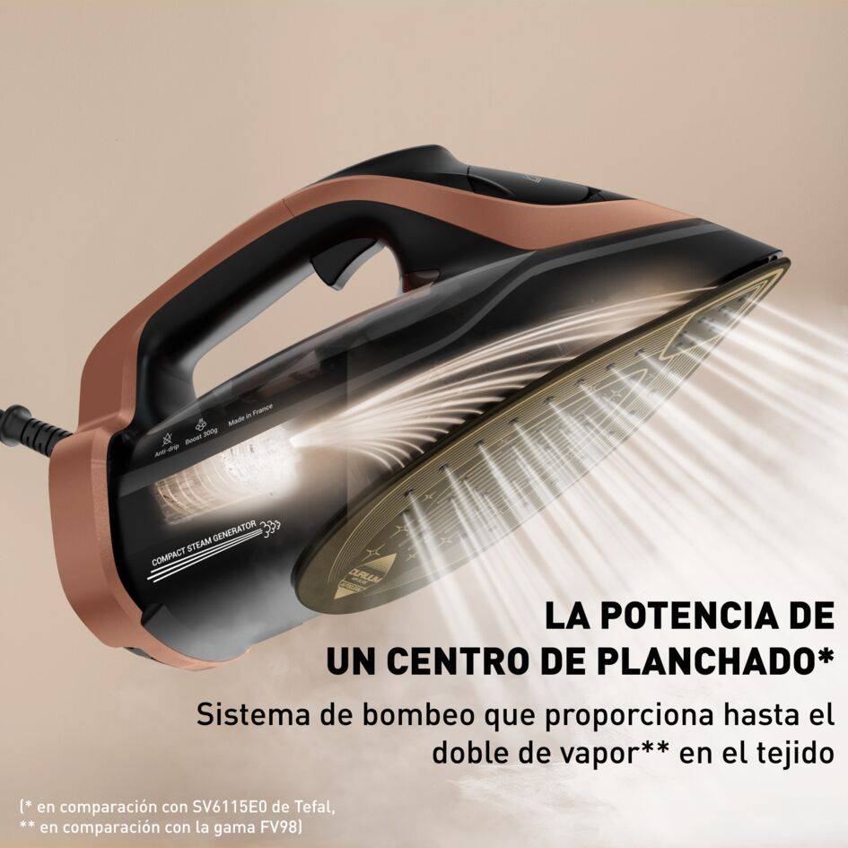 Ultimate Power Pro, Plancha de vapor, 3200 W, salida de vapor continua de 85 g/min, Golpe de vapor de 300 g/min