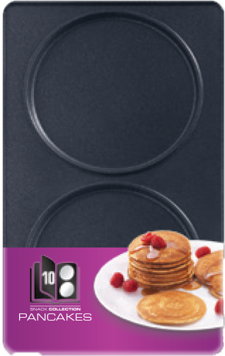 2 platos para tortitas Snack Collection XA801012