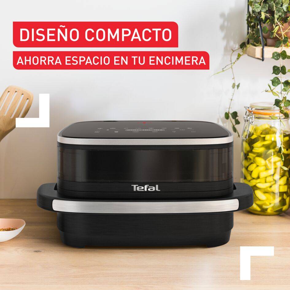 Easy Fry XL Surface, Freidora de aire, Cesta Espaciosa, Diseño Compacto, Ventana de Visualización